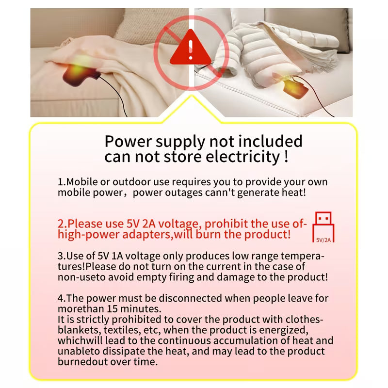 USB-Powered Neck Heating Pad