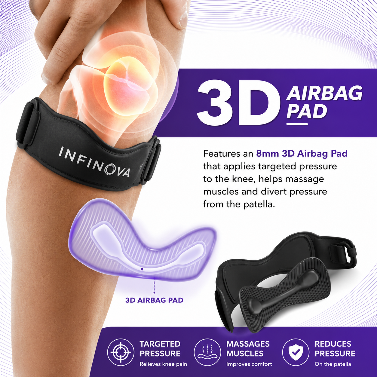 INFINOVA Knee Support Strap
